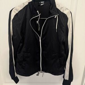 H&M Black and White Women's Bomber Jacket